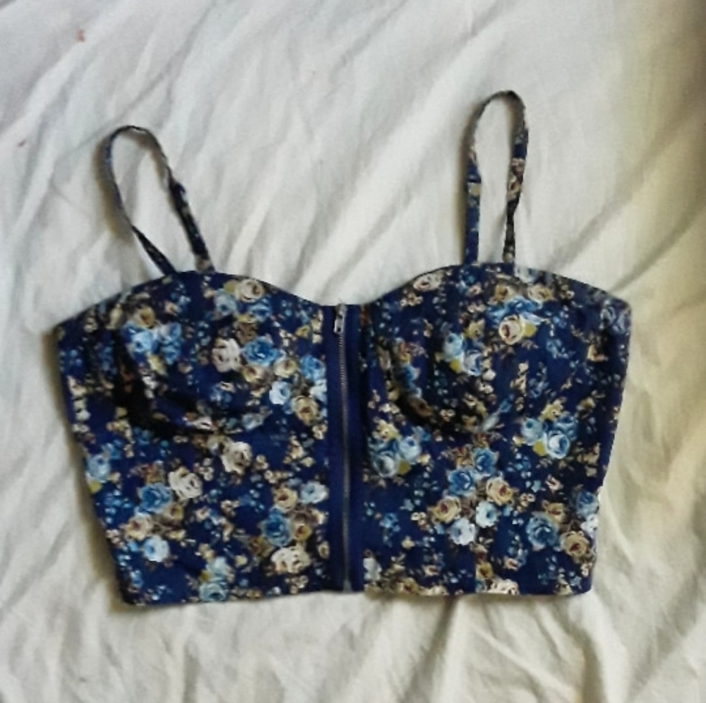Floral Crop Top